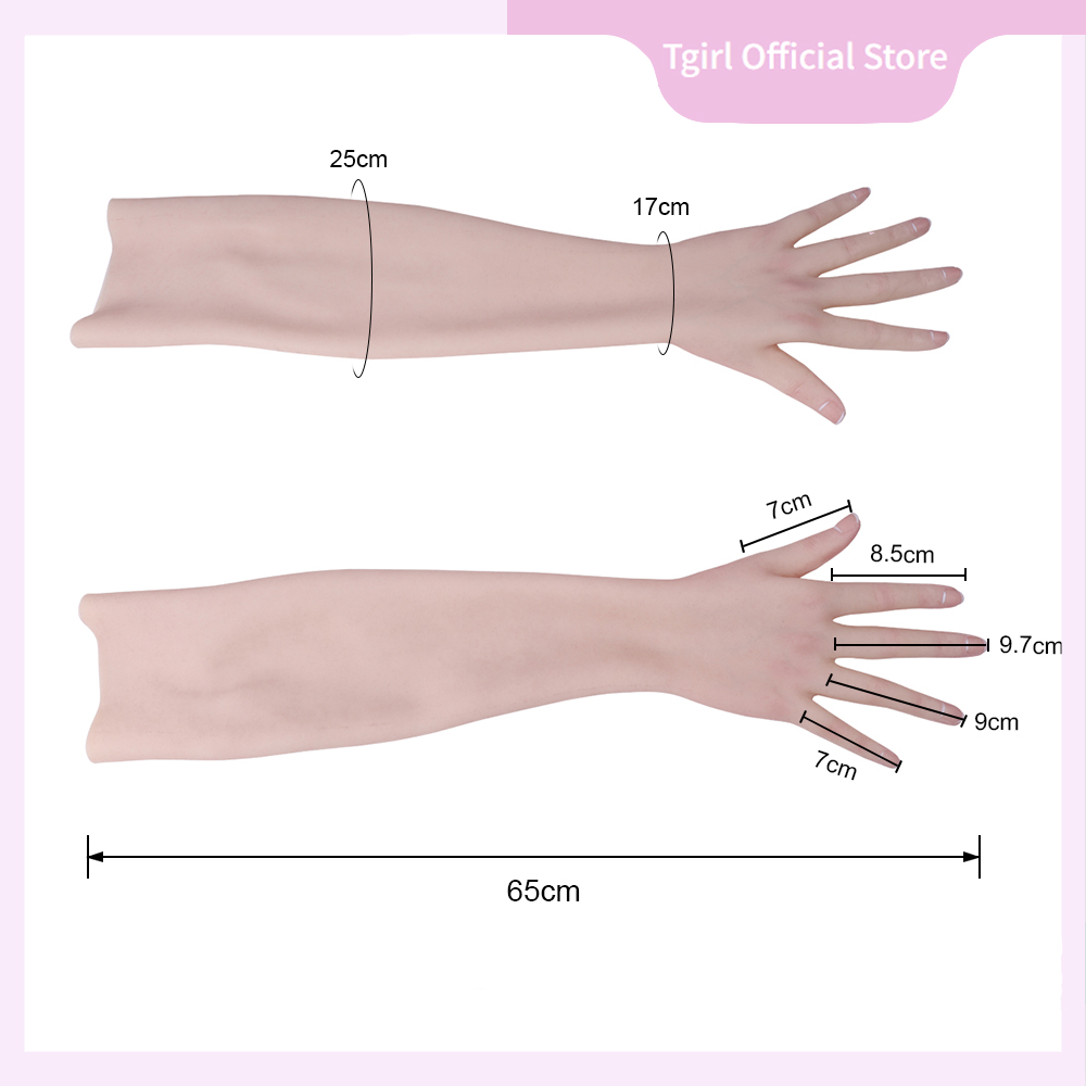 Tgirl ซิลิโคน Prosthesis ถุงมื - Beauty Makeup Pic บทวิจารณ์และราคา