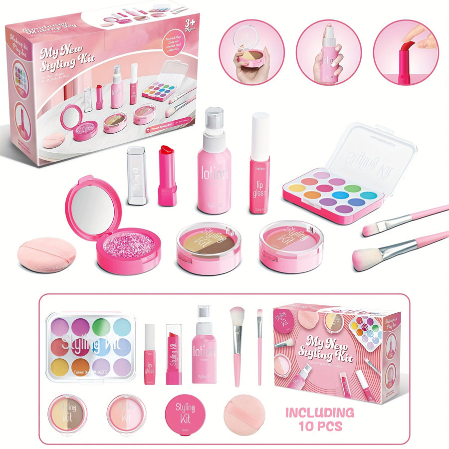 ชุดของเล่นแต่งหน้าสําหรับเด็กช - Beauty Y Makeup บทวิจารณ์และราคา