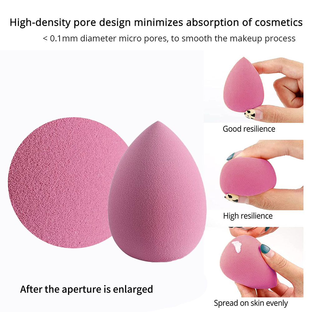 ฟองน้ำแต่งหน้า1/4/8ชิ้นฟองน้ำแ - Beauty Makeup Egg บทวิจารณ์และราคา