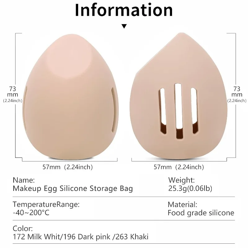 กระเป๋าเก็บแป้งพัฟระบายอากาศได - Beauty Makeup Egg บทวิจารณ์และราคา