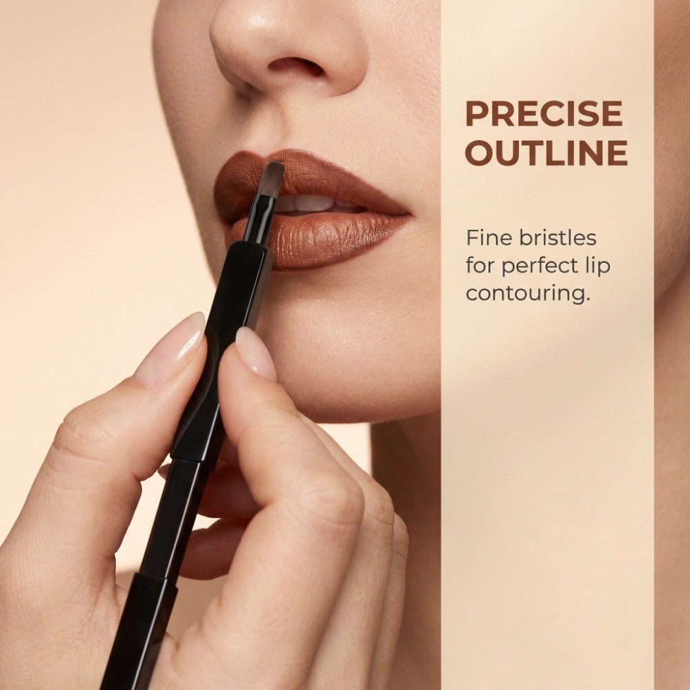 อุปกรณ์แต่งหน้า แปรงลิปสติกแบบ - Beauty Makeup Pic บทวิจารณ์และราคา