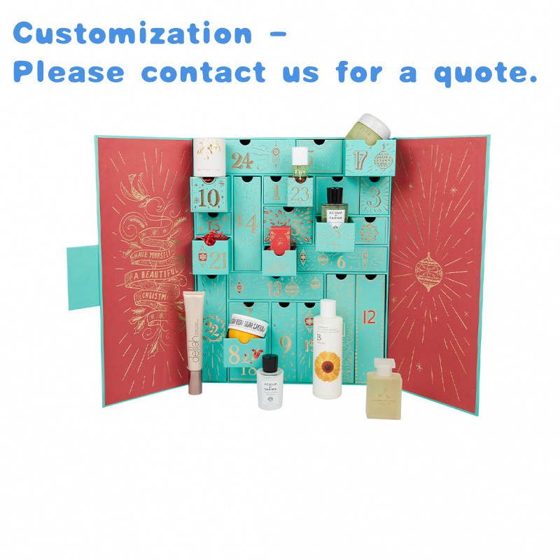 กล่องปฏิทินความงามแบบกำหนดเอง  - Beauty Makeup Advent Calendar บทวิจารณ์และราคา