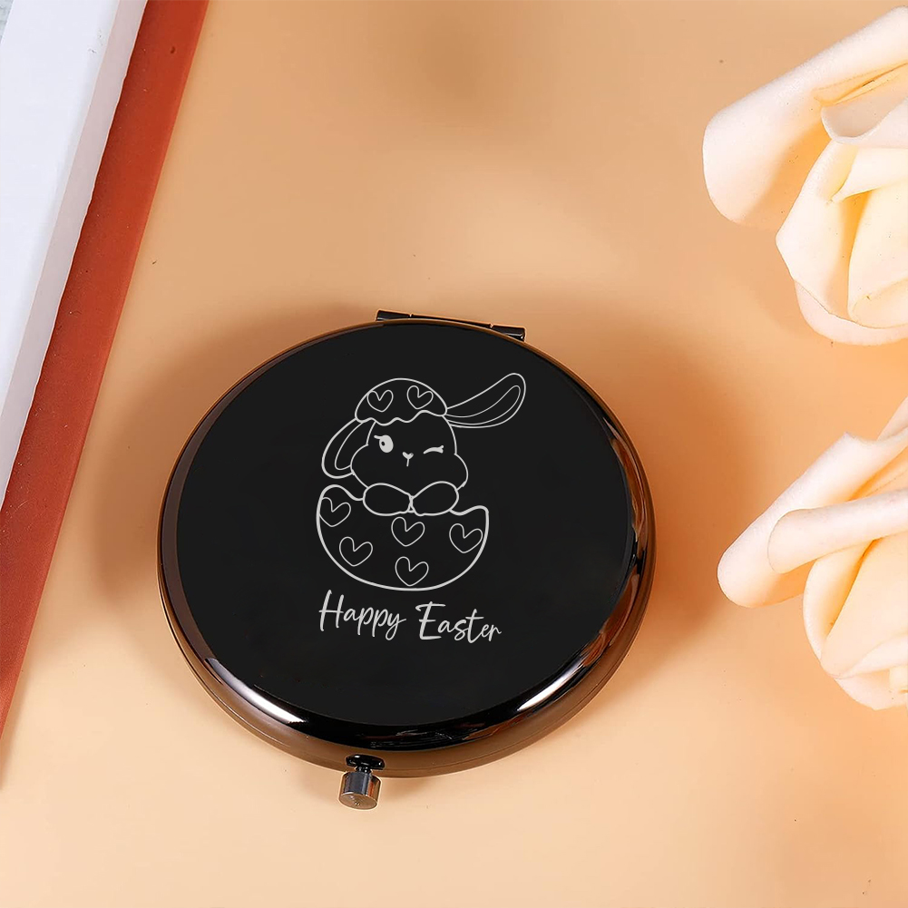 กระจกพกพาลายการ์ตูนกระต่ายน่าร - Beauty Of Makeup บทวิจารณ์และราคา