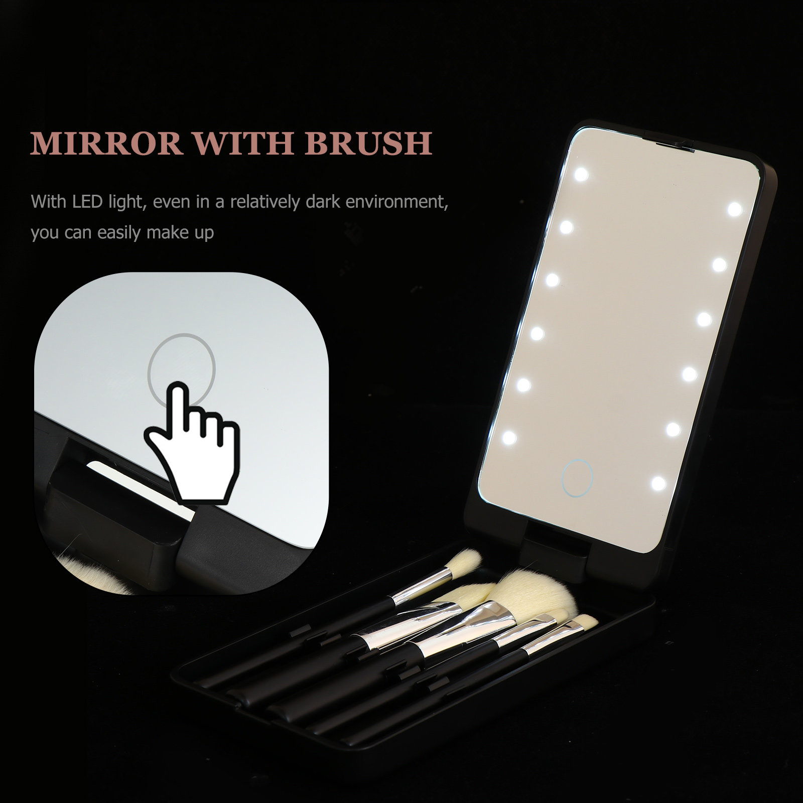 ชุดกระจกแต่งหน้า LED 5 ชิ้น แบ - Beauty Makeup Vanity Set บทวิจารณ์และราคา
