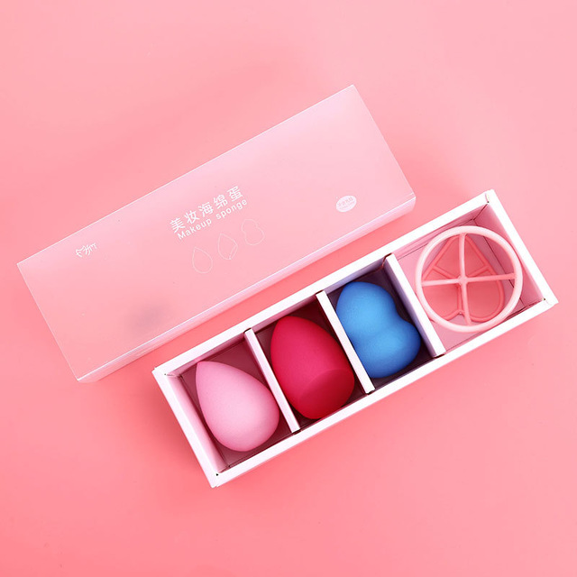 ชุดฟองน้ำผสมน้ำเต้าปั่นขนาดเล็ - Beauty Makeup Egg บทวิจารณ์และราคา