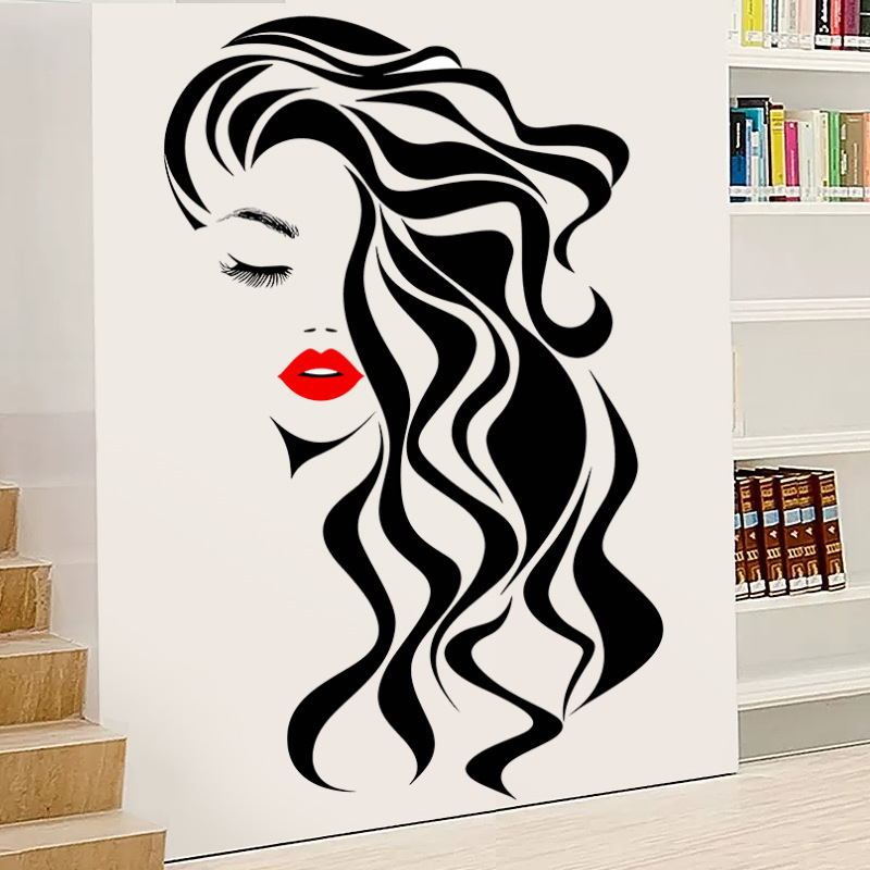 แฟชั่นหญิงสติ๊กเกอร์ติดผนัง Be - Beauty Makeup Wallpaper บทวิจารณ์และราคา