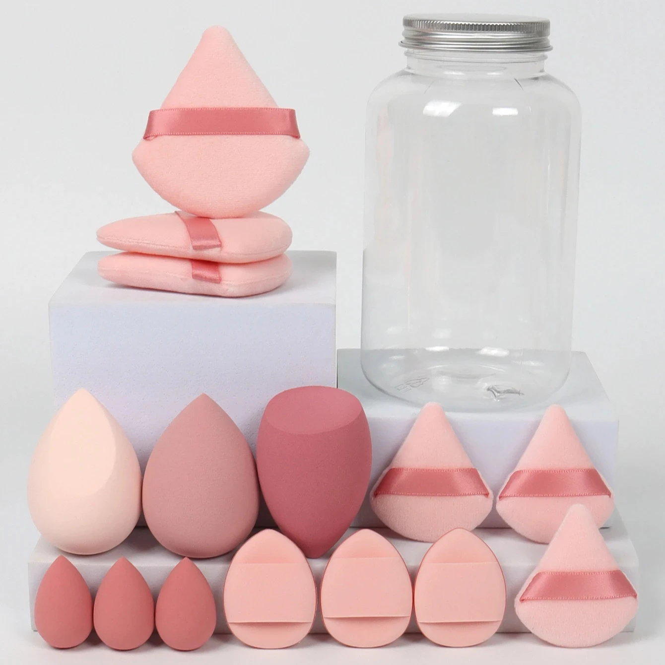 12/15 ชิ้นฟองน้ำแต่งหน้า ฟองน้ - Beauty Makeup Egg บทวิจารณ์และราคา